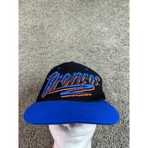 Boise State Broncos Hat Mens One Size Blue Black Orange Snapback Zephyr